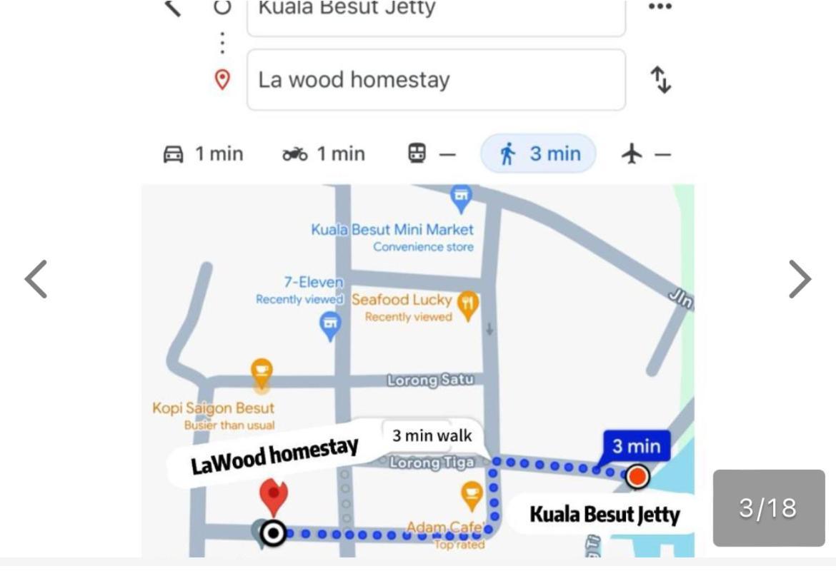 La Wood Homestay Near Kuala Besut Jetty エクステリア 写真